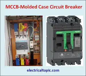 MCCB: diagram, types and description.