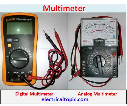 Multi meter: diagram, features & measuring process.